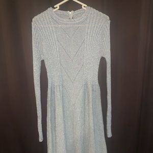 Sparkly silver dress